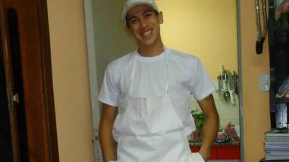 Maximiliano Peña, panadero de profesión y jugador de Liniers.