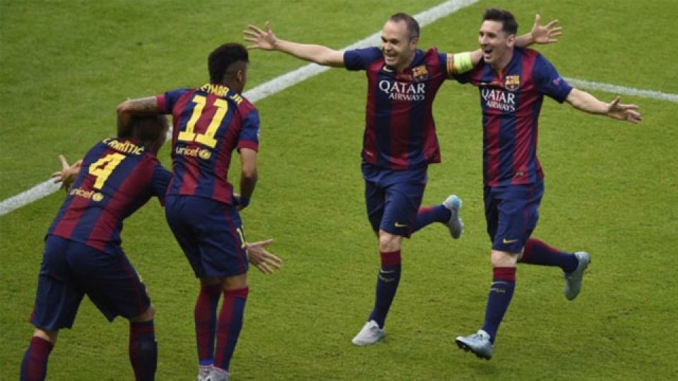 Barcelona grita campeón de la Champions League por quinta vez en su historia.