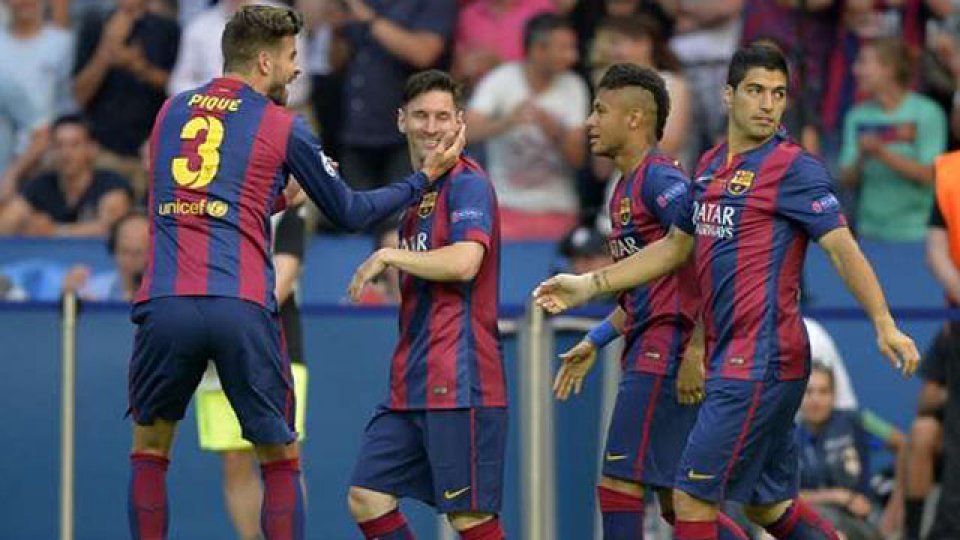 Barcelona logro la triple corona: Liga, Copa del Rey y Champions League.