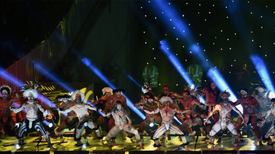 Una danza ancestral abrió el telón del acto inaugural.