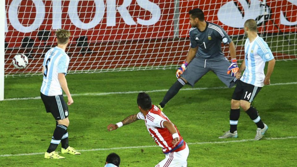 En el final, Paraguay llegó al empate.