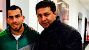 Primer contacto: Angelici se reunió con Carlos Tevez en Chile