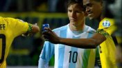 Imperdible: Un jugador de Jamaica se sacó una selfie con Messi