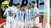 Argentina venció a Jamaica y se quedó con el primer lugar de su grupo