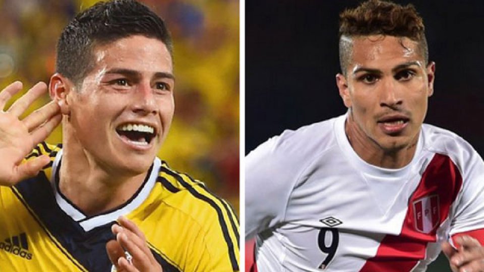 Colombia y Perú van por la clasificación.