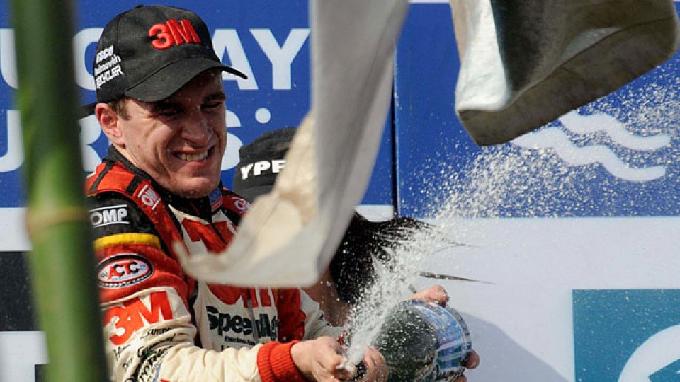 Mariano Werner celebró este domingo en Posadas.