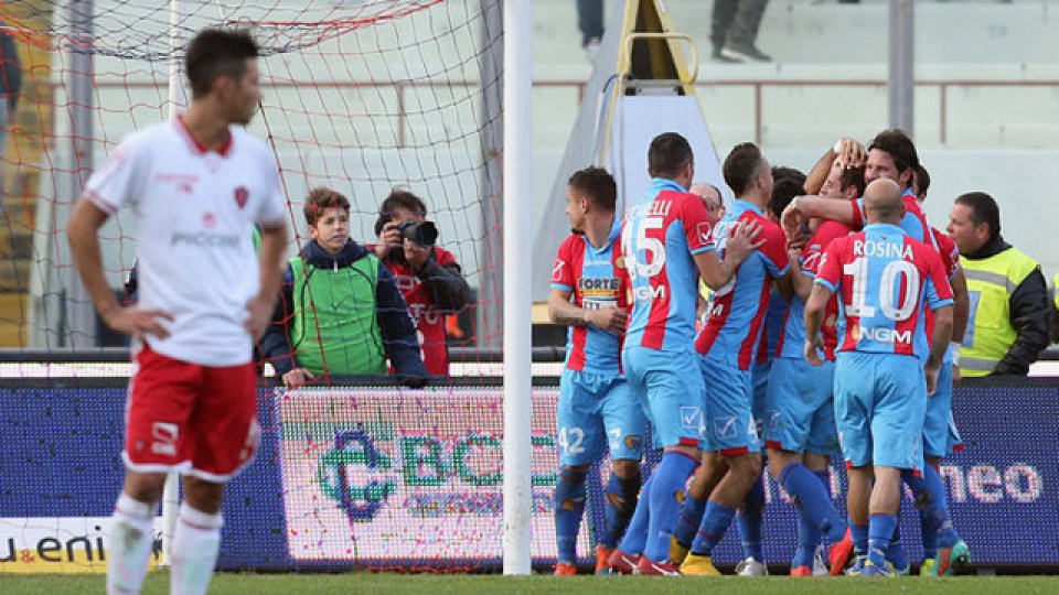El Catania terminó en decimoquinta posición, después de descender de la Serie A.