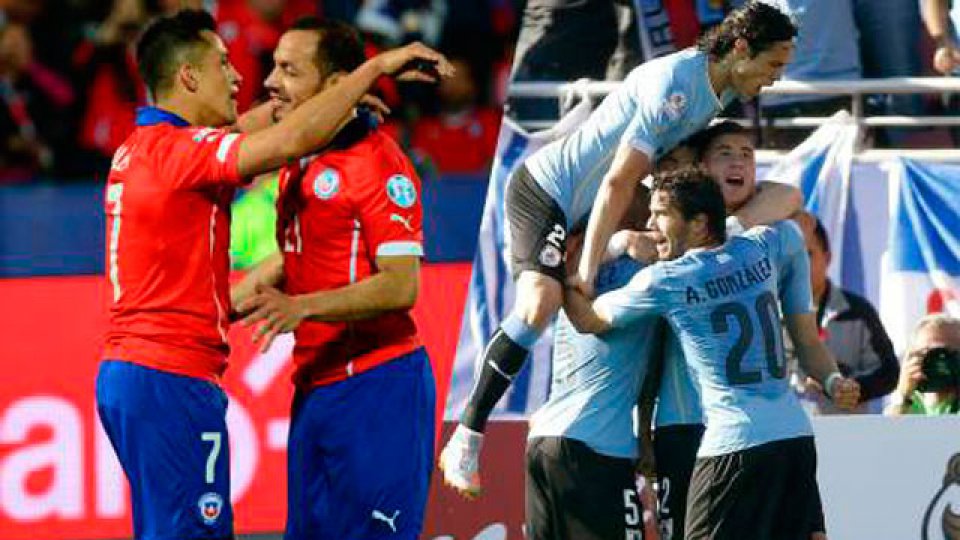 Chile y Uruguay inician los cuartos de final en Santiago.