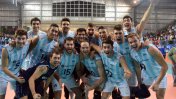 Enorme  triunfo de la selección argentina de voleibol ante Canadá