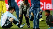 El consuelo de dos niños a Lionel Messi tras la final perdida