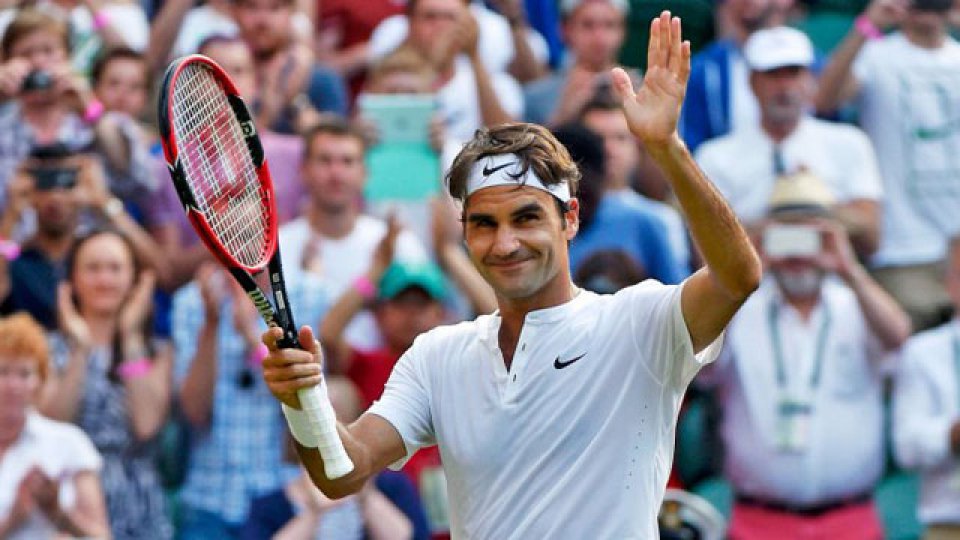 Federer está en semifinales.