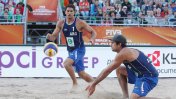 Beach Volley: una victoria y una derrota para la dupla del entrerriano Azaad y Bianchi