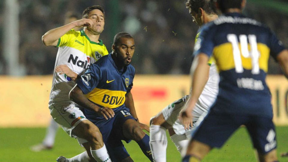 Fue victoria por 1 a 0 ante el Xenieze ante Sarmiento.