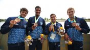 Panamericanos: Daniel Dal Bó y el equipo de canotaje se llevaron la medalla de bronce