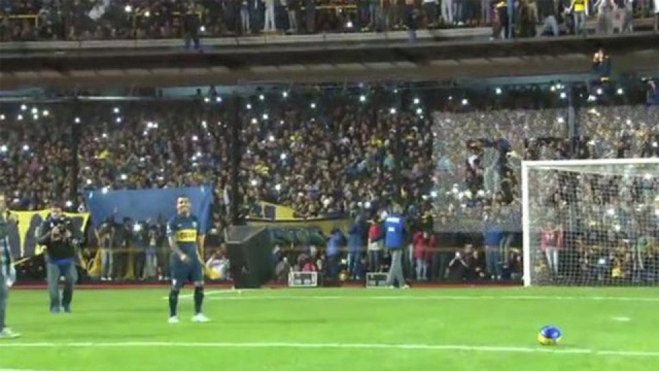 &quot;Volví para ganarle a River y ser campeón&quot;, aseguró Carlitos.