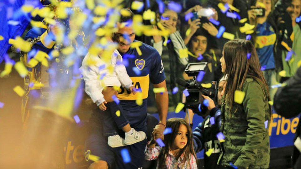 &quot;Volví para ganarle a River y ser campeón&quot;, aseguró Carlitos.