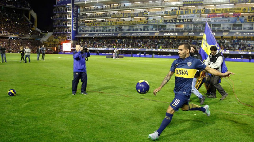 &quot;Volví para ganarle a River y ser campeón&quot;, aseguró Carlitos.