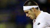 Leonardo Mayer perdió en tres set ante Roger Federer en su debut en el US OPEN
