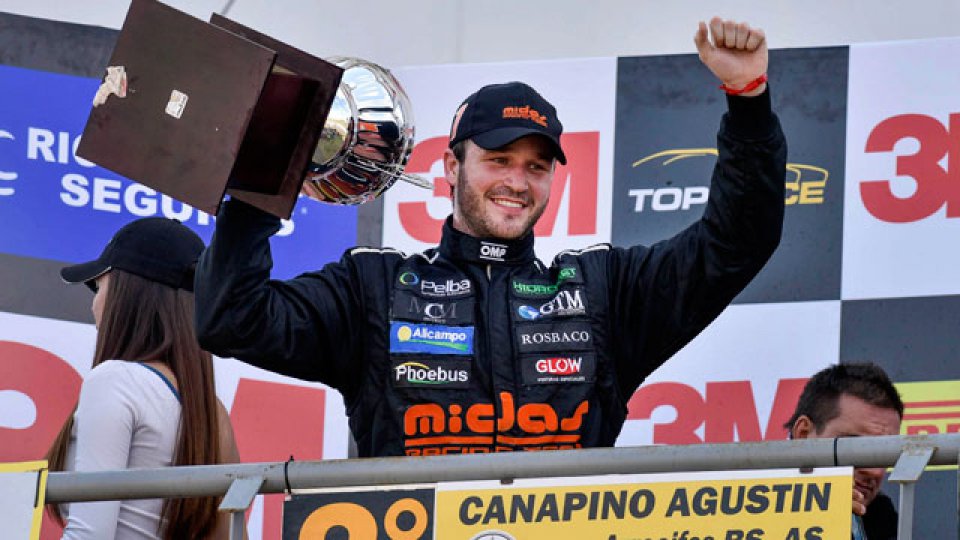 Canapino y el quinto triunfo de la temporada.