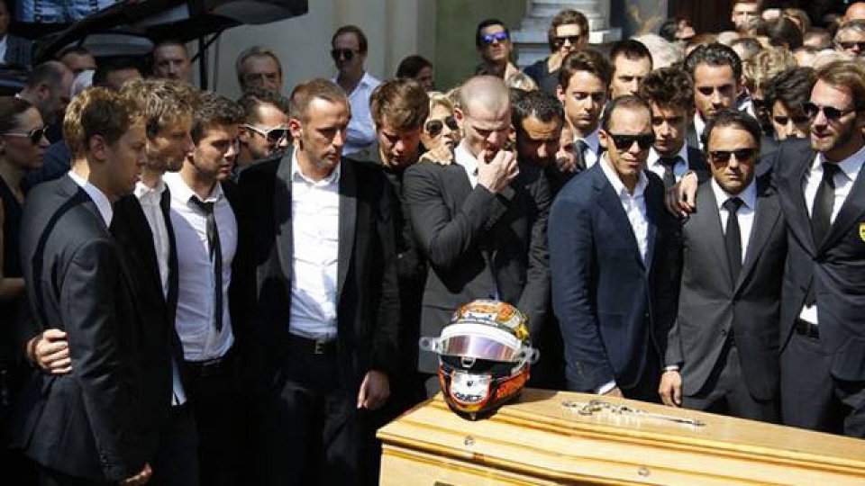 Emotiva despedida a Jules Bianchi. Emotiva despedida a Jules Bianchi.