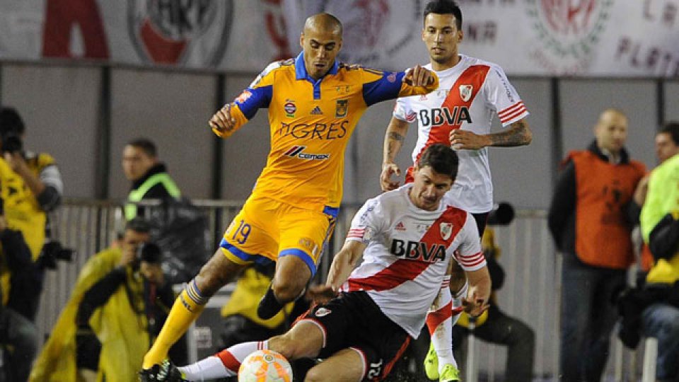 River festejó la Copa Libertadores.