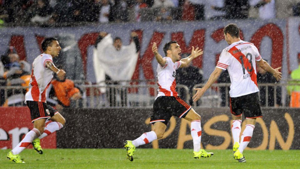 River festejó la Copa Libertadores.