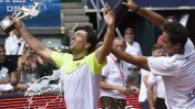 Berlocq festejó junto a Almagro en el ATP 250 de Kitzbuhel