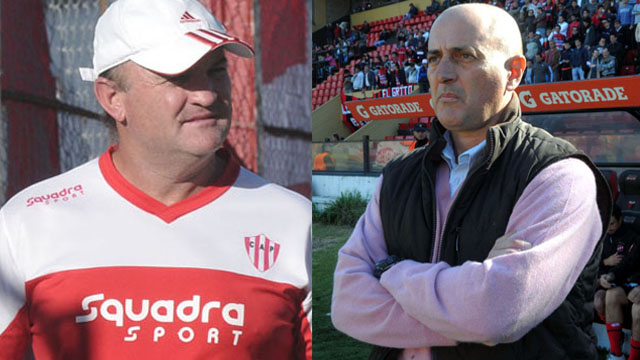 Edgardo Cervilla y Marcelo Fuentes, los DT de los Ascensos.