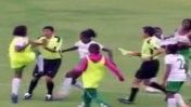 Escandaloso final en un partido de fútbol femenino en Ecuador