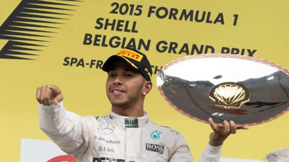 Hamilton gan&oacute; de punta a punta en B&eacute;lgica.