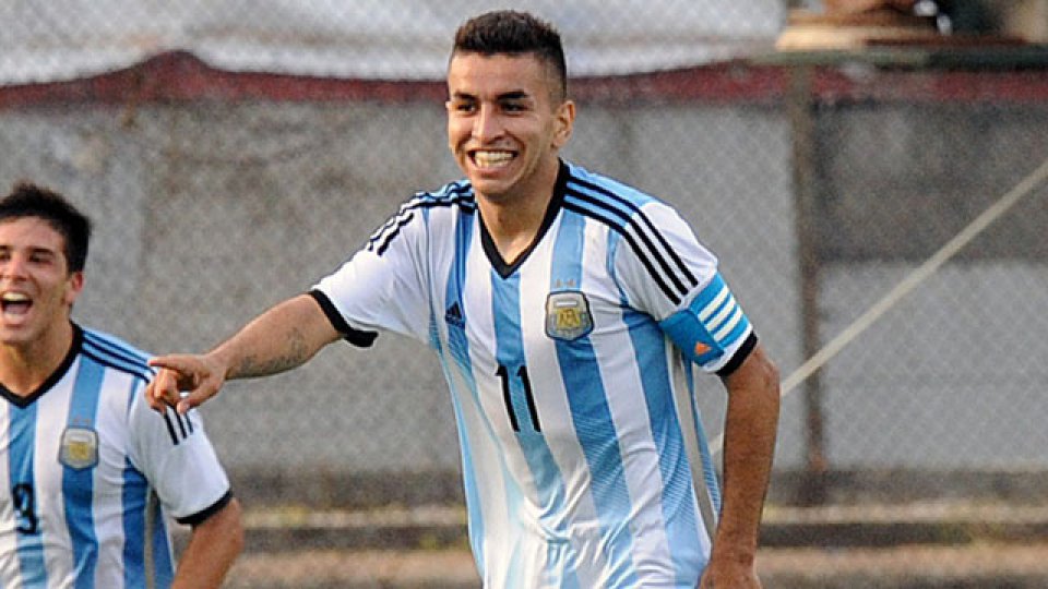 Correa fue convocado por primera vez para integrar la Selección mayor.