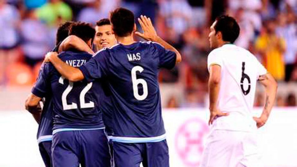 Argentina vapuleó a Bolivia.