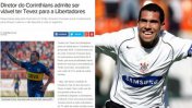 Corinthians busca llevarse a Carlos Tevez para la Copa Libertadores 2016