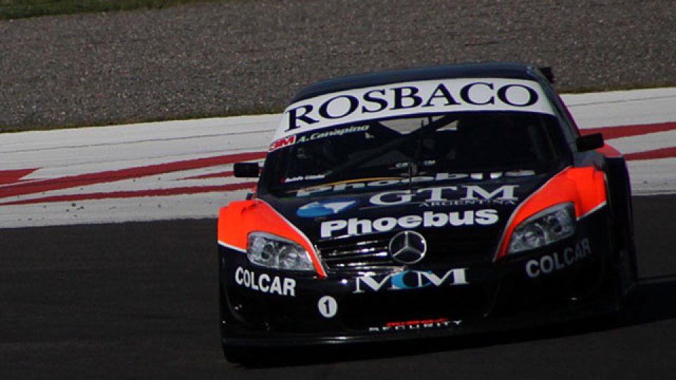 Agustín Canapino logró el mejor tiempo en la clasificación del TRV6.