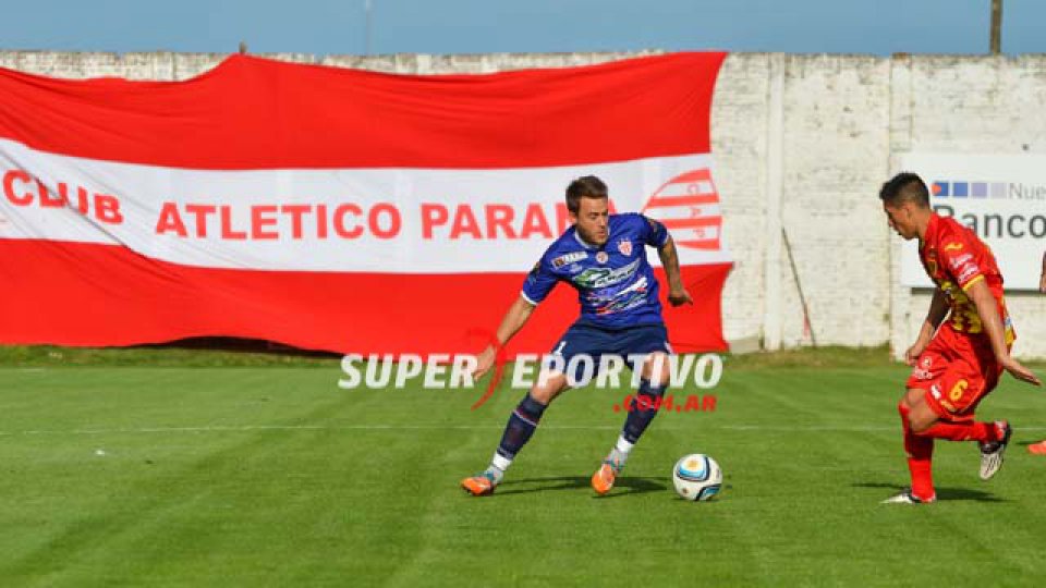 ACHIVO: Nicolás Ledesma en Atlético Paraná.