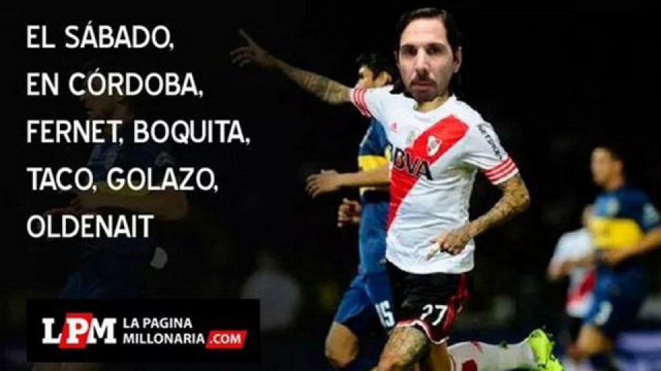 Los afiches de River a Boca tras el Supercl&aacute;sico en C&oacute;rdoba.