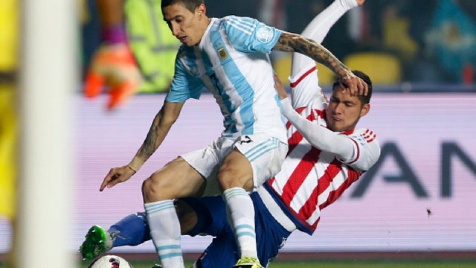 La Selección argentina igualó con Paraguay.