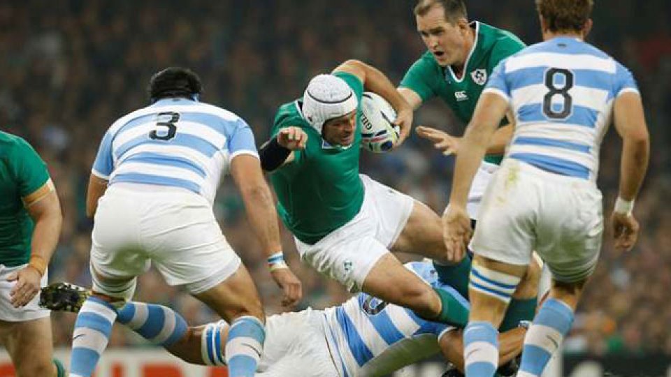 Los Pumas vencieron a Irlanda y se metieron en semifinales.
