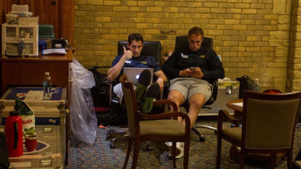 Los Pumas disfrutaron de un día de descanso.