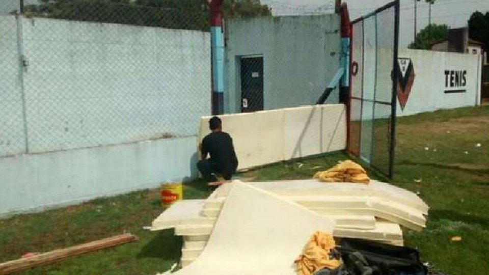 El estadio de Brown de Adrogué que está en etapa de evaluación.