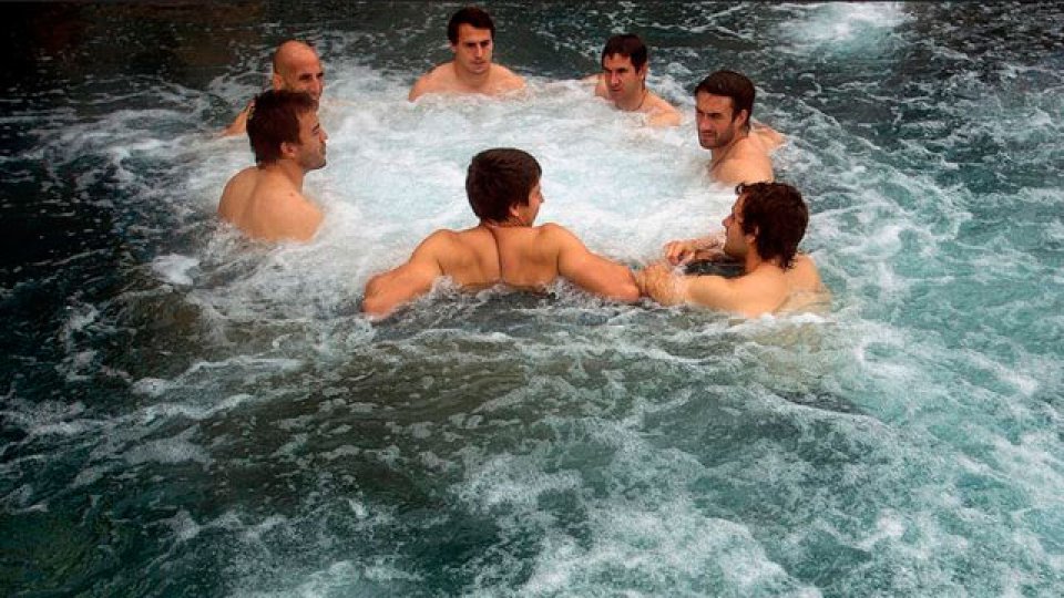 Antes de ir por el bronce, Los Pumas se relajan.
