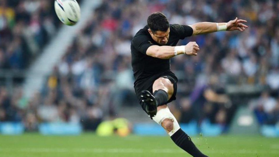 Dan Carter, la gran figura de la final en Inglaterra 2015.