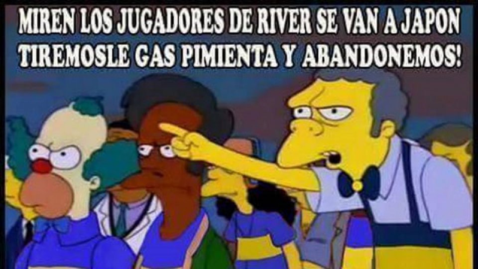 River se burla de Boca.