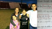 La carta de Franco, el niño que donó sus ahorros para pagarle los sueldos al plantel de Instituto