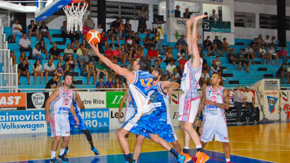 Echagüe perdió por 85-76 ante La Unión. (Prensa AEC).