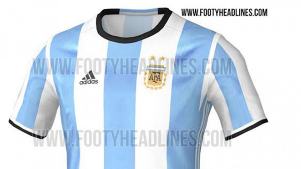 Se filtró la posible camiseta de la selección para la Copa America 2016.