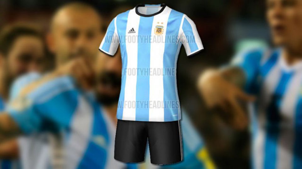 Se filtró la posible camiseta de la selección para la Copa America 2016.