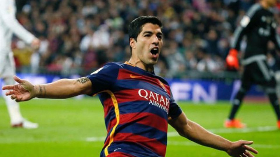 Lucho su&aacute;rez marc&oacute; un doblete en el cl&aacute;sico.