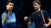 Djokovic y Federer definen el Torneo de Maestros en Inglaterra