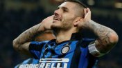 Mauro Icardi convirtió en la igualdad de Inter